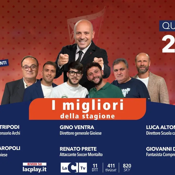 Zona D chiude col botto: i migliori della stagione nell’ultima puntata del programma sul calcio dilettantistico di LaC