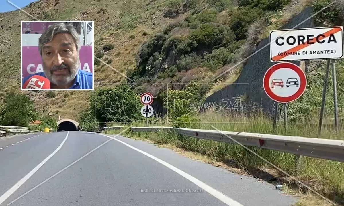 Ciclista morto ad Amantea, il sindaco: «Tratto ad alto rischio, l’avevamo detto. E la situazione può peggiorare»