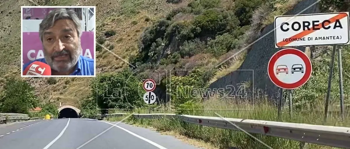 Ciclista morto ad Amantea, il sindaco: «Tratto ad alto rischio, l’avevamo detto. E la situazione può peggiorare»