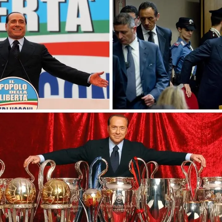 Morte di Berlusconi, il leader che sdoganò la destra postfascista: 30 anni tra politica, processi infiniti e calcio