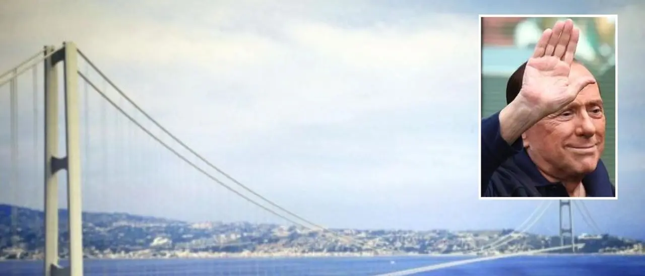 Ponte sullo Stretto, l’eterno sogno di Berlusconi ereditato da Salvini: il Cav annunciò la prima pietra nel 2002