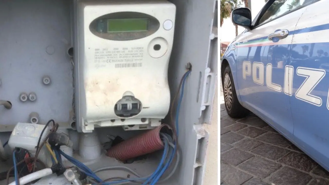 Ruba energia elettrica per un valore di 200mila euro: arrestato 63enne a Condofuri