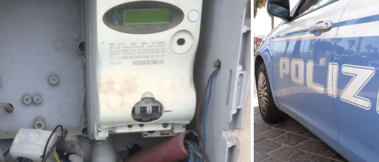 Ruba energia elettrica per un valore di 200mila euro: arrestato 63enne a Condofuri