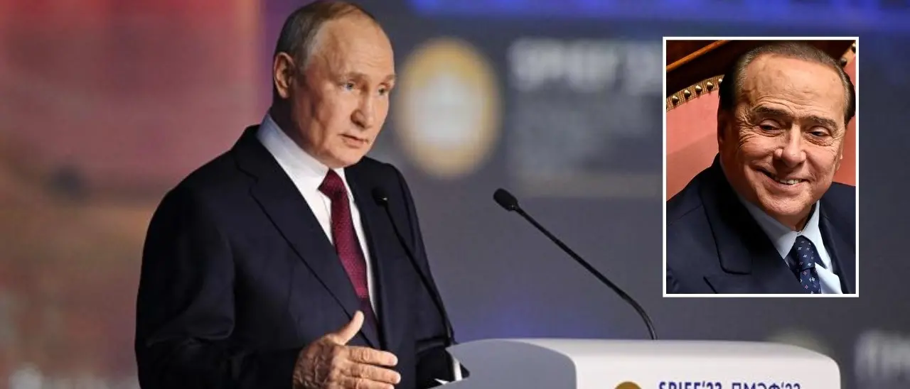 Forum di San Pietroburgo, Putin chiede un minuto di silenzio in memoria di Berlusconi: «Era una persona brillante»