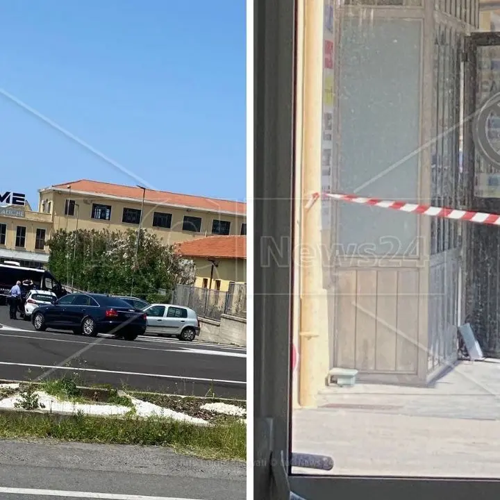 Rudimentale bomba al tritolo davanti a un’azienda di Cetraro ma la miccia si spegne, artificieri sul posto