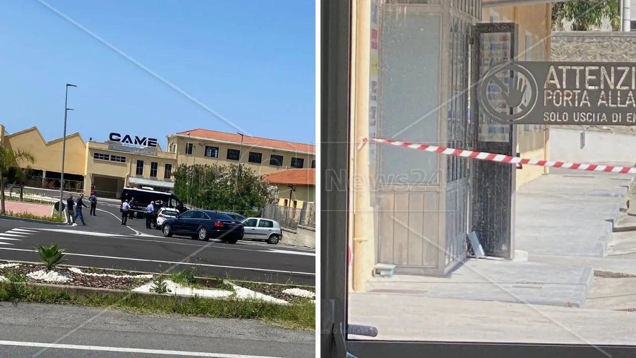 Rudimentale bomba al tritolo davanti a un’azienda di Cetraro ma la miccia si spegne, artificieri sul posto