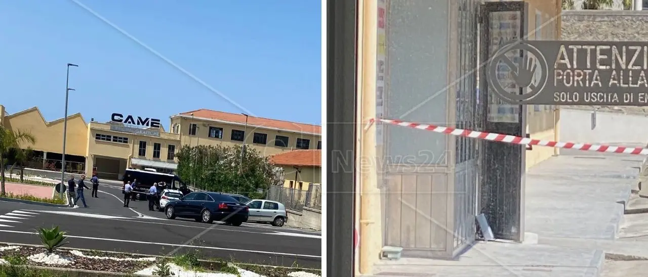 Rudimentale bomba al tritolo davanti a un’azienda di Cetraro ma la miccia si spegne, artificieri sul posto
