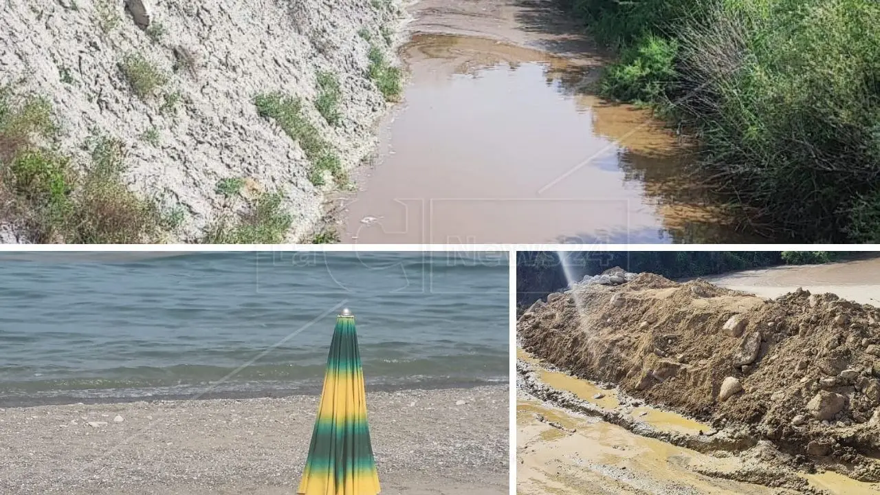 Discarica di Scala Coeli, il percolato arriva a mare e ammazza l’estate. Sindaci nel panico, Calopezzati vieta la balneazione