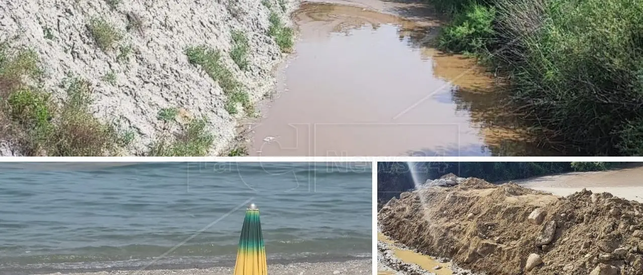 Discarica di Scala Coeli, il percolato arriva a mare e ammazza l’estate. Sindaci nel panico, Calopezzati vieta la balneazione