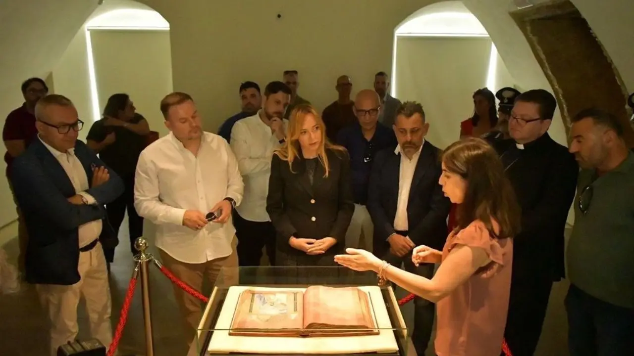 Il ministro albanese dell’Agricoltura a Corigliano Rossano in visita al museo del Codex