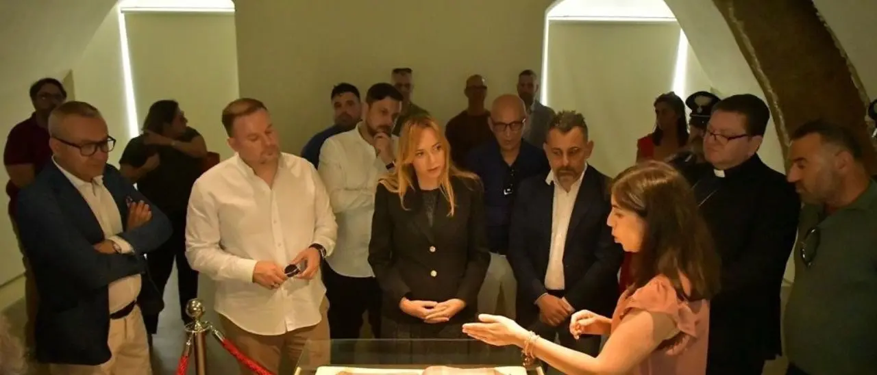 Il ministro albanese dell’Agricoltura a Corigliano Rossano in visita al museo del Codex