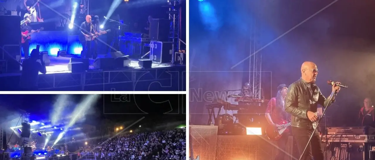 San Giovanni in Fiore, Enrico Ruggeri incanta il pubblico al teatro dell’Abbazia Florense