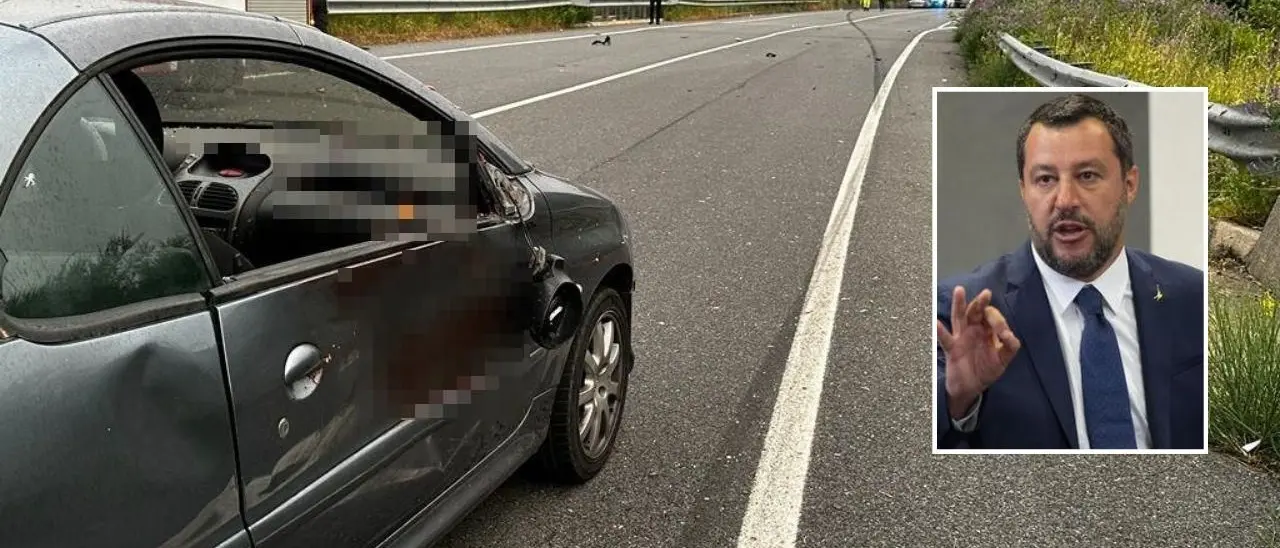 Incidente stradale sulla Trasversale delle Serre, Salvini: «Con il nuovo codice meno morti»