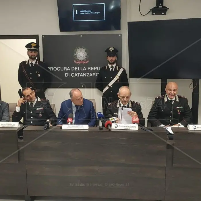 Arresti in Calabria, segui in diretta su LaC News24 la conferenza del procuratore Gratteri