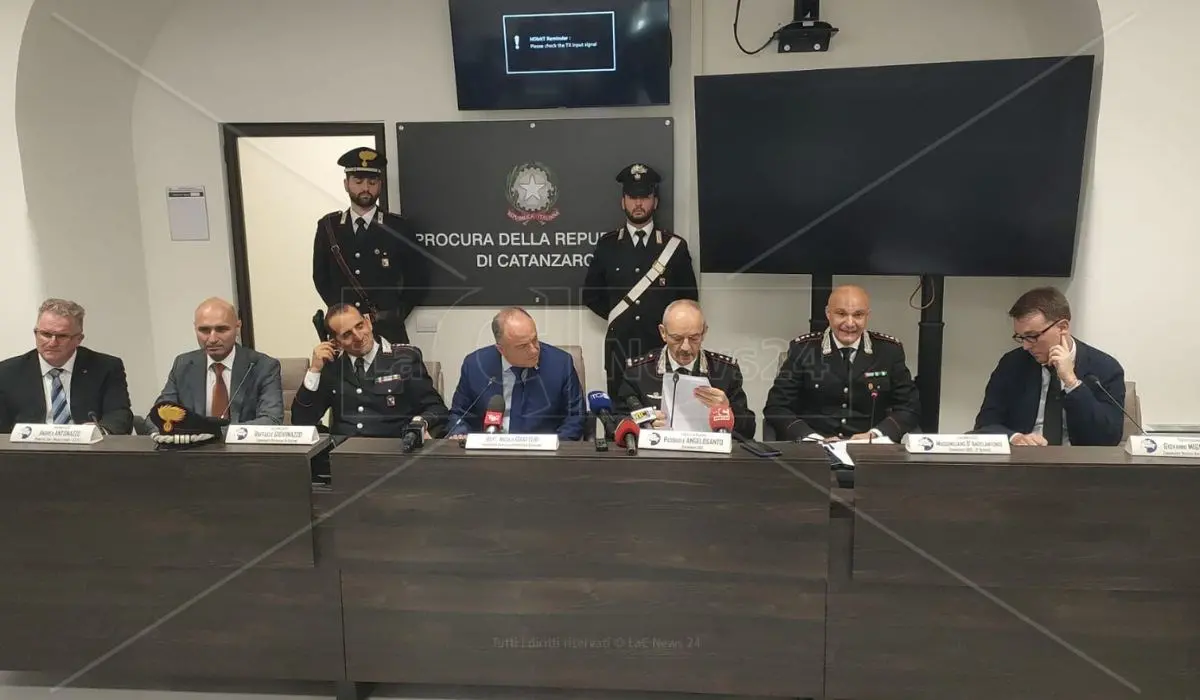 Arresti in Calabria, segui in diretta su LaC News24 la conferenza del procuratore Gratteri