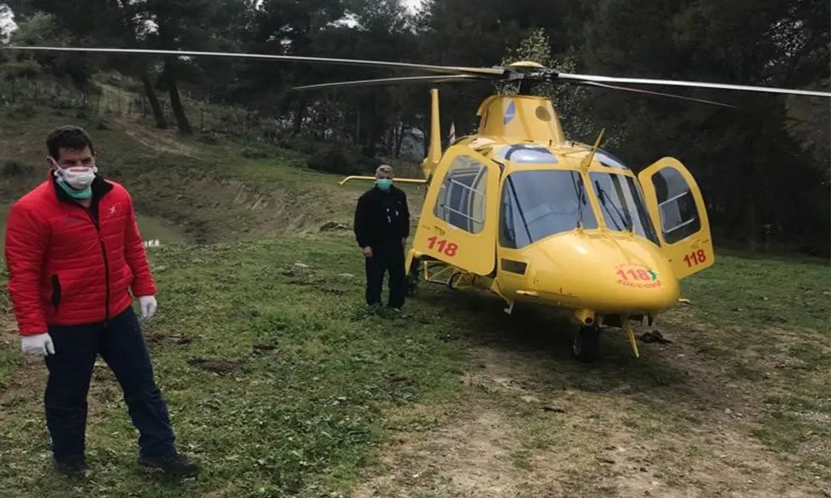 Incidente sul lavoro a Trainiti: cade dalle scale e batte la testa. Trasferito d’urgenza a Catanzaro