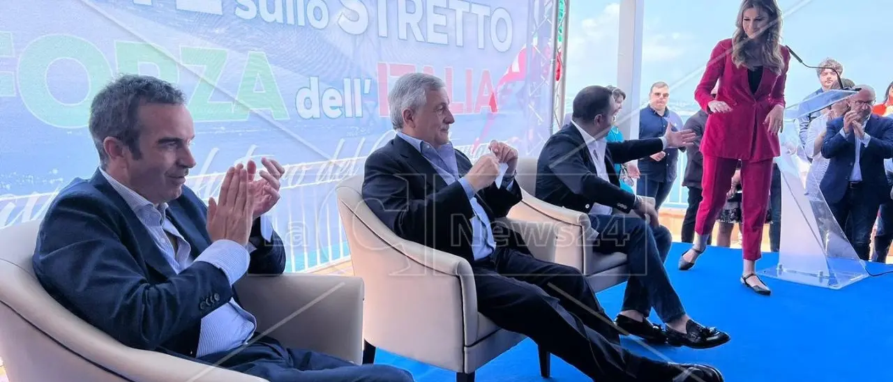 Il cielo è azzurro sopra Villa: Fi Calabria rivendica con Tajani il primato elettorale nella regione