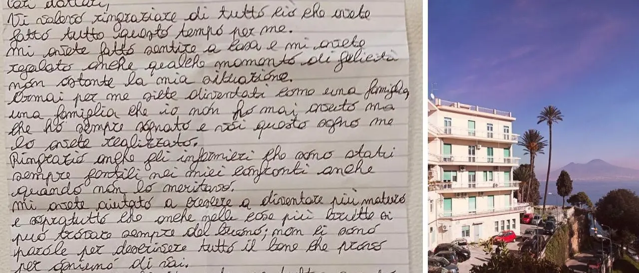 Tredici anni, solo al mondo, vive in ospedale: «Grazie, siete la famiglia che non ho mai avuto»