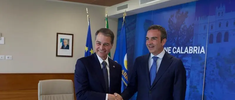 Il governatore Occhiuto incontra Rota, il numero due del governo canadese: «Lavoriamo insieme»