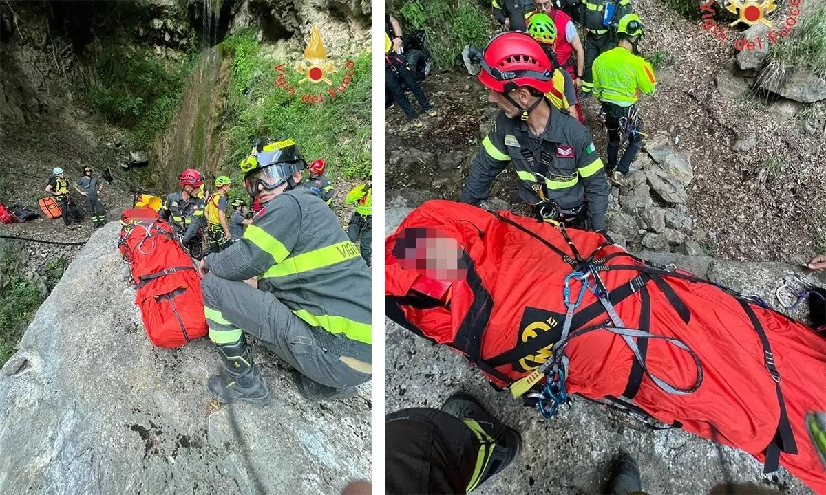 Longobucco, uomo perde il controllo del quad e precipita in un dirupo. Salvato dai soccorsi