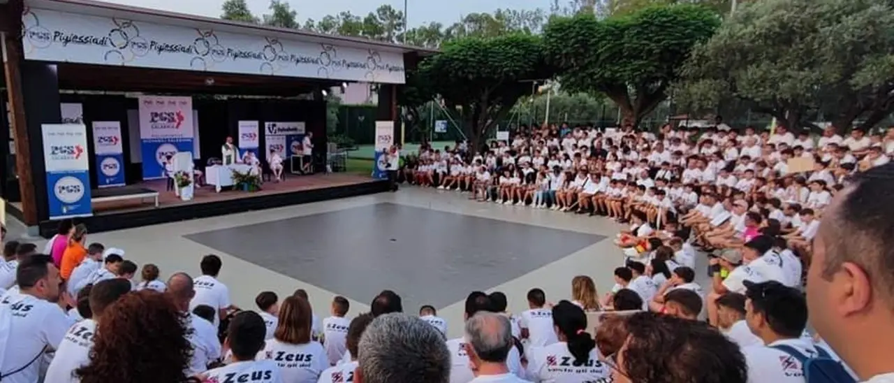 A Sant’Andrea Apostolo dello Ionio 2.500 ragazzi da tutta Italia per le Pigiessiadi 2023