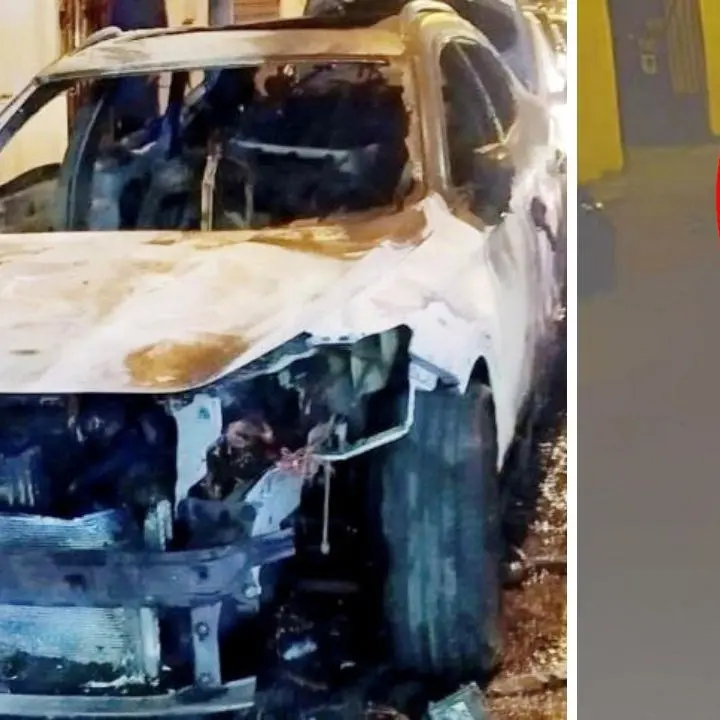 Lamezia, arrestato un uomo per l’incendio dell’auto di un avvocato: a ordinare il raid sarebbe stato un collega del legale