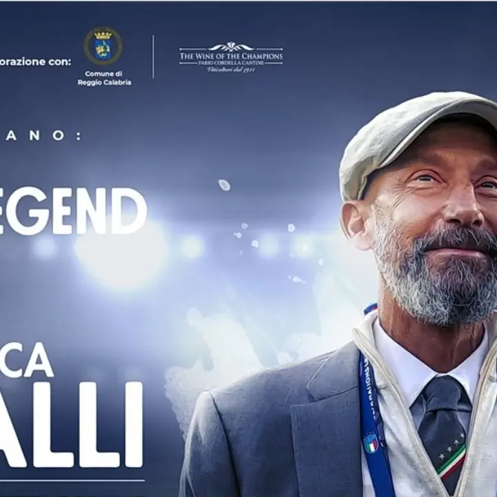 Reggio Calabria, al Granillo scendono in campo le stelle del calcio per ricordare Gianluca Vialli