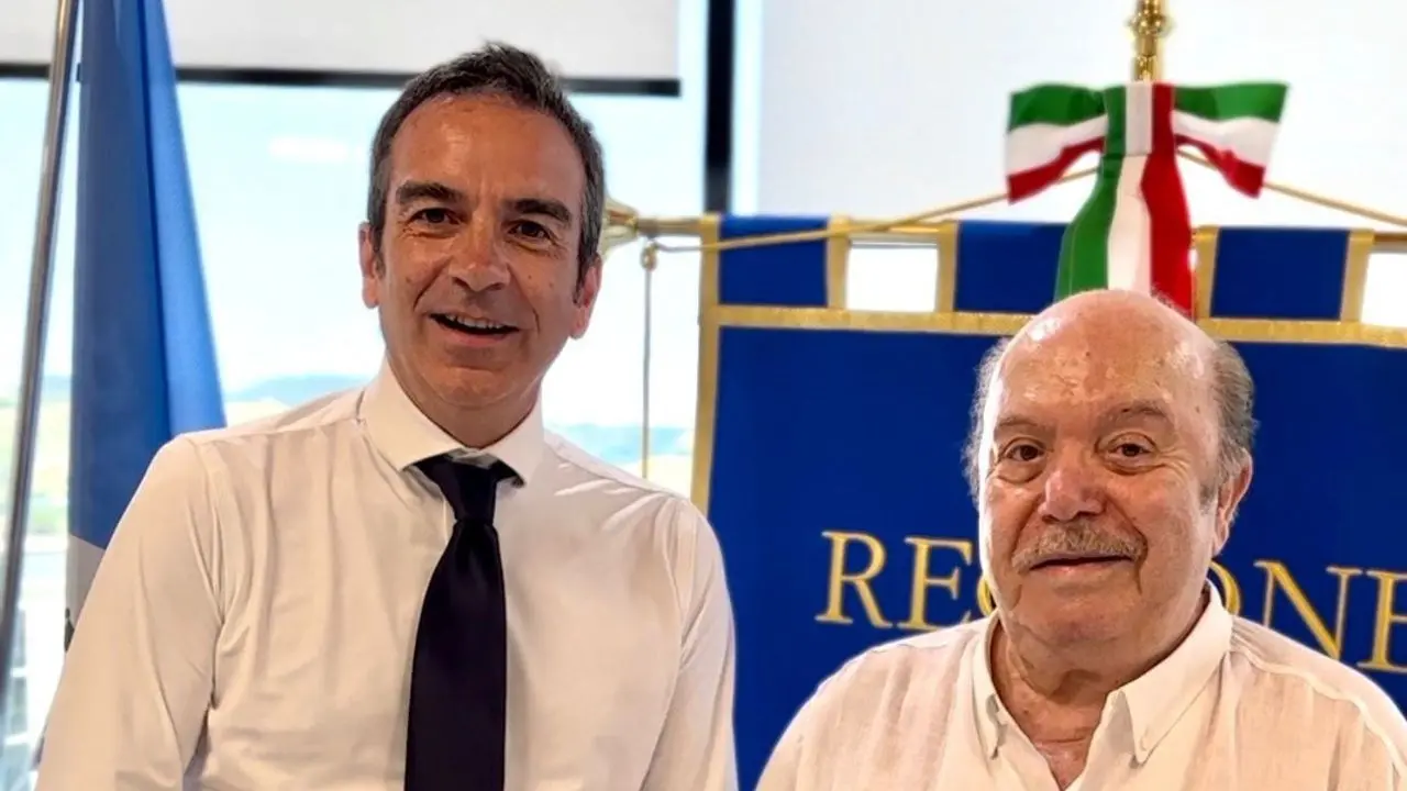 Lino Banfi in Calabria va a trovare Occhiuto: «Presidente, facciamo un film su “Catanzero”?»