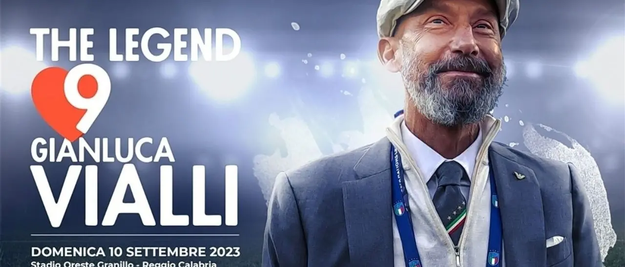 Un “dream team” in campo al Granillo di Reggio Calabria per ricordare Vialli: ecco chi ci sarà
