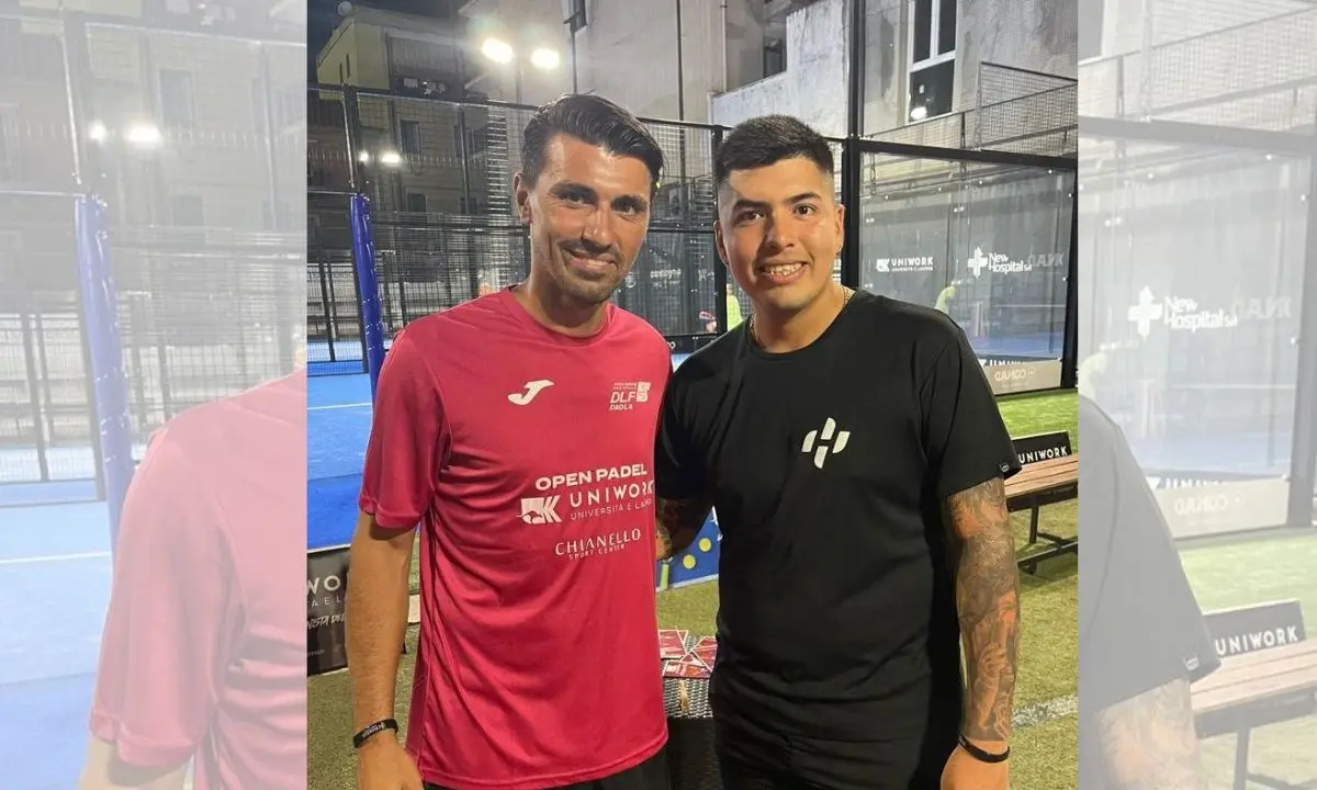 Luca Chianello e l’amore per lo sport, dal calcio ai grandi tornei di padel