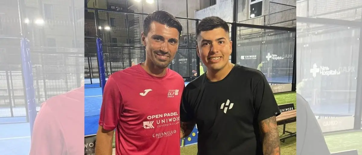 Luca Chianello e l’amore per lo sport, dal calcio ai grandi tornei di padel