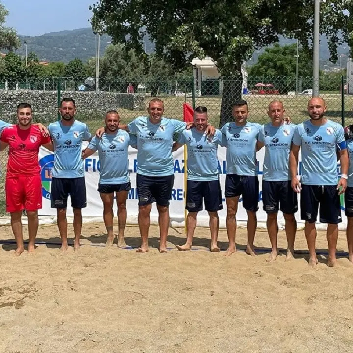 Beach Soccer, il Brancaleone vince il campionato regionale di Serie B e accede alle finali nazionali play-off