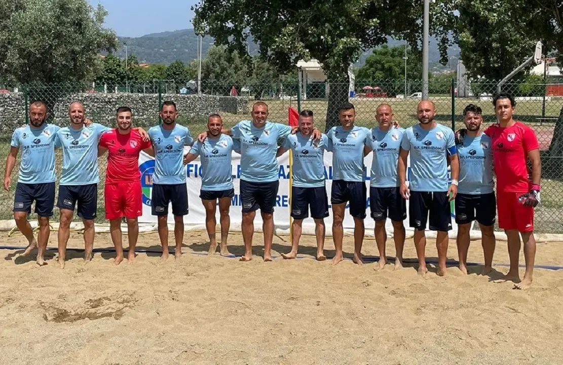 Beach Soccer, il Brancaleone vince il campionato regionale di Serie B e accede alle finali nazionali play-off