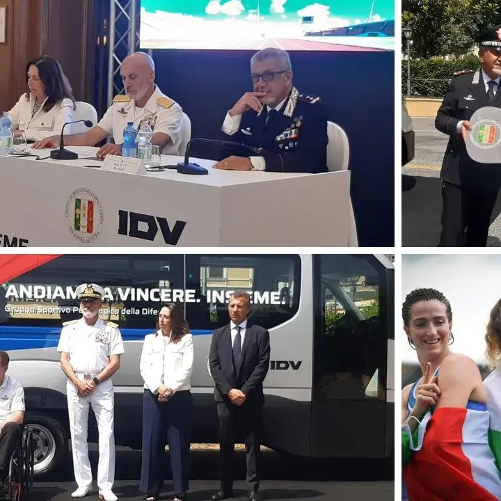 Il gruppo paralimpico sportivo dell’Esercito riceve in dono dall’IDV un pulmino: “Andiamo a vincere insieme” - VIDEO
