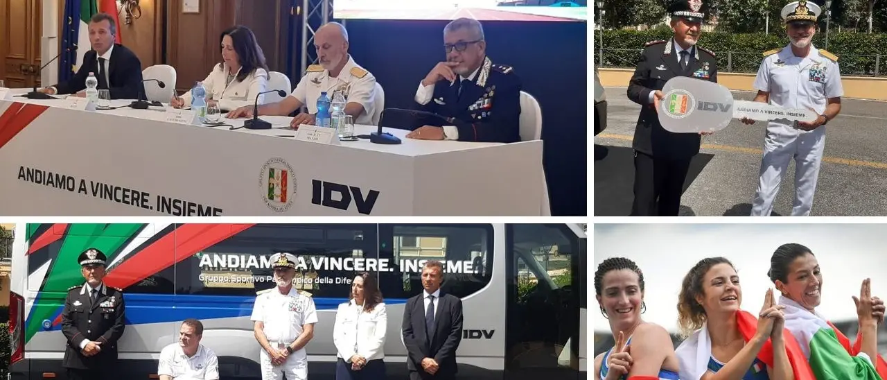 Il gruppo paralimpico sportivo dell’Esercito riceve in dono dall’IDV un pulmino: “Andiamo a vincere insieme” - VIDEO