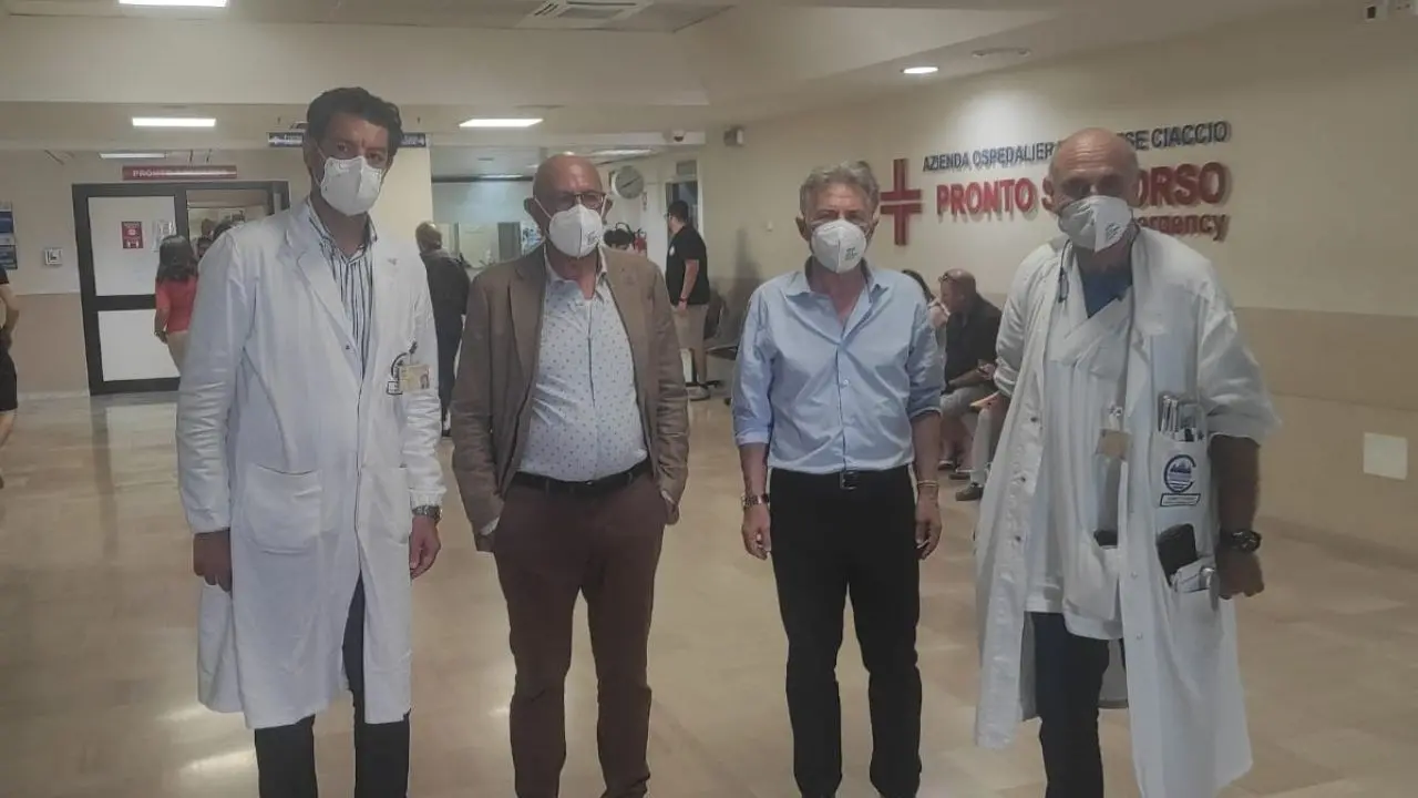 Emergenza caldo, sopralluogo del commissario straordinario di Catanzaro in Pronto soccorso