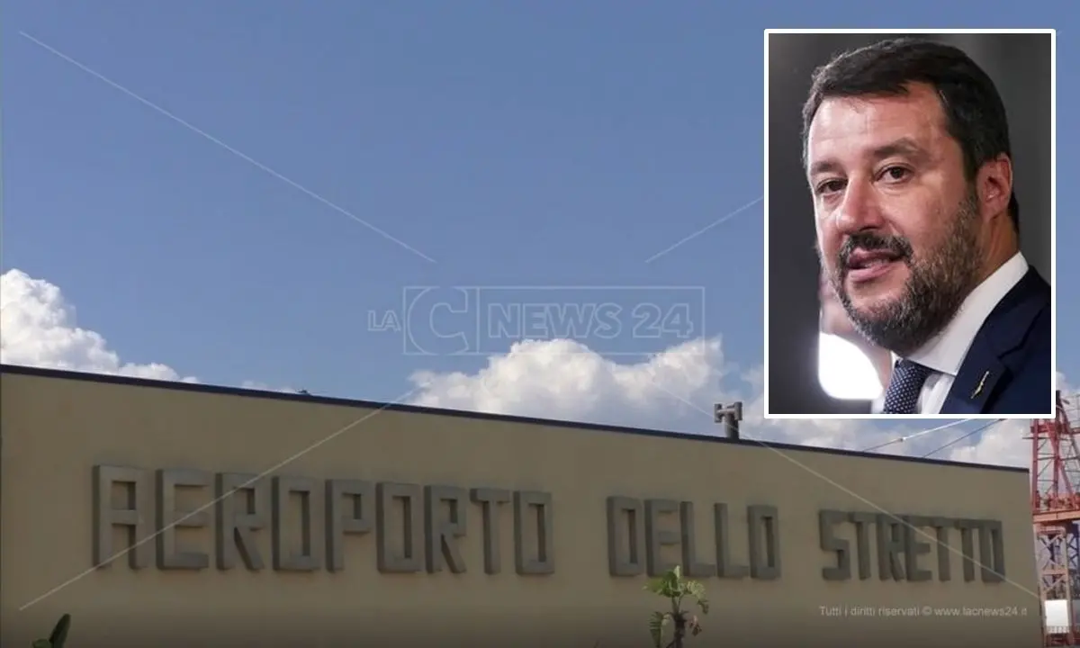 Aeroporto Reggio Calabria, Salvini convoca un tavolo urgente al Ministero