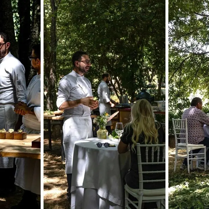 A pranzo nel bosco, l’idea dello chef stellato Antonio Biafora: si mangia fra gli alberi della Sila