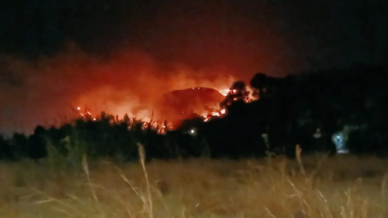 Emergenza incendi, squadre di vigili del fuoco da altre regioni per soccorrere la Calabria in fiamme