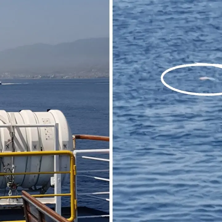 Stretto di Messina, avvistato in mare il cadavere di un uomo: al via le operazioni di recupero