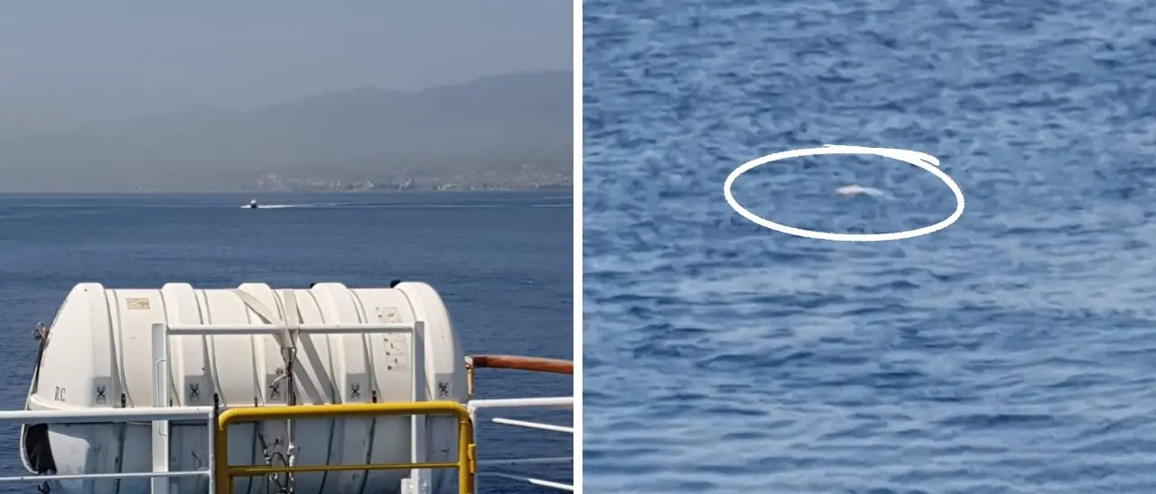 Stretto di Messina, avvistato in mare il cadavere di un uomo: al via le operazioni di recupero