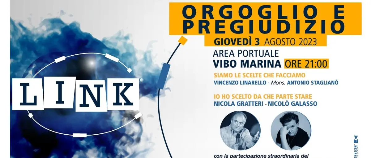 Orgoglio e pregiudizio, grande attesa per l’evento del 3 agosto nell’area portuale di Vibo Marina