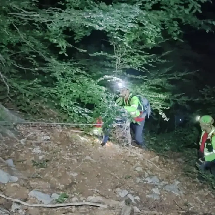San Donato di Ninea, salvata nella notte escursionista dispersa nel Parco del Pollino