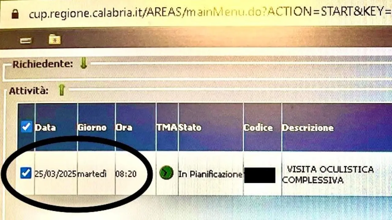 Corigliano-Rossano, quasi due anni per una visita oculistica: così “funziona” il servizio sanitario