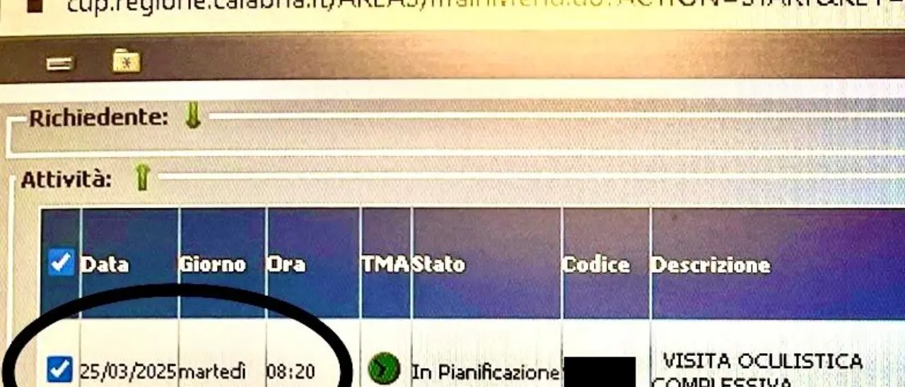 Corigliano-Rossano, quasi due anni per una visita oculistica: così “funziona” il servizio sanitario