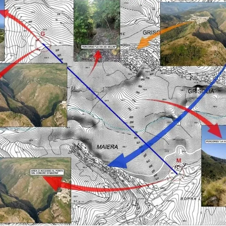 A Grisolia e Maierà si lavora per la creazione del ponte tibetano più lungo d’Europa: 1.162 metri sospesi tra cielo, terra e mare