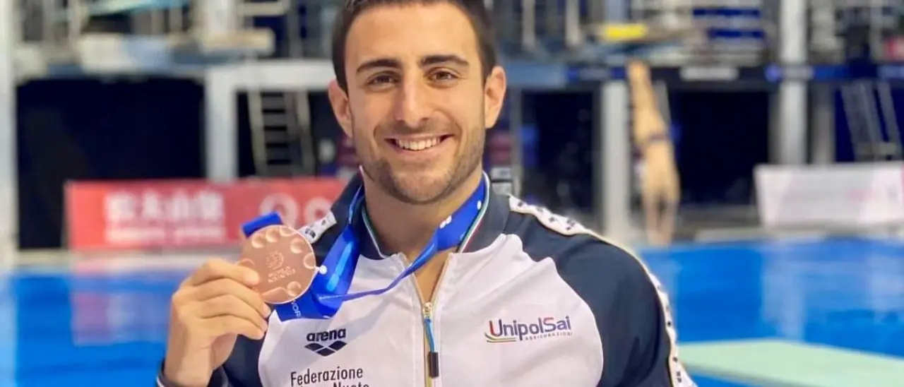 La finale di Coppa del Mondo inizia con la medaglia di bronzo a Berlino al tuffatore calabrese Giovanni Tocci