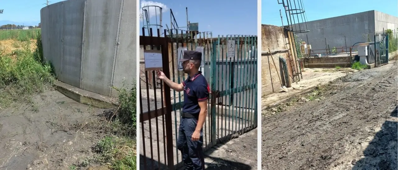 Luzzi, sequestrato il depuratore comunale: dall’impianto fuoriuscivano fanghi e reflui urbani maleodoranti