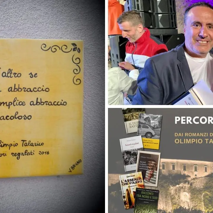 Nel centro storico di Caccuri 35 mattonelle dedicate ai romanzi di Olimpio Talarico