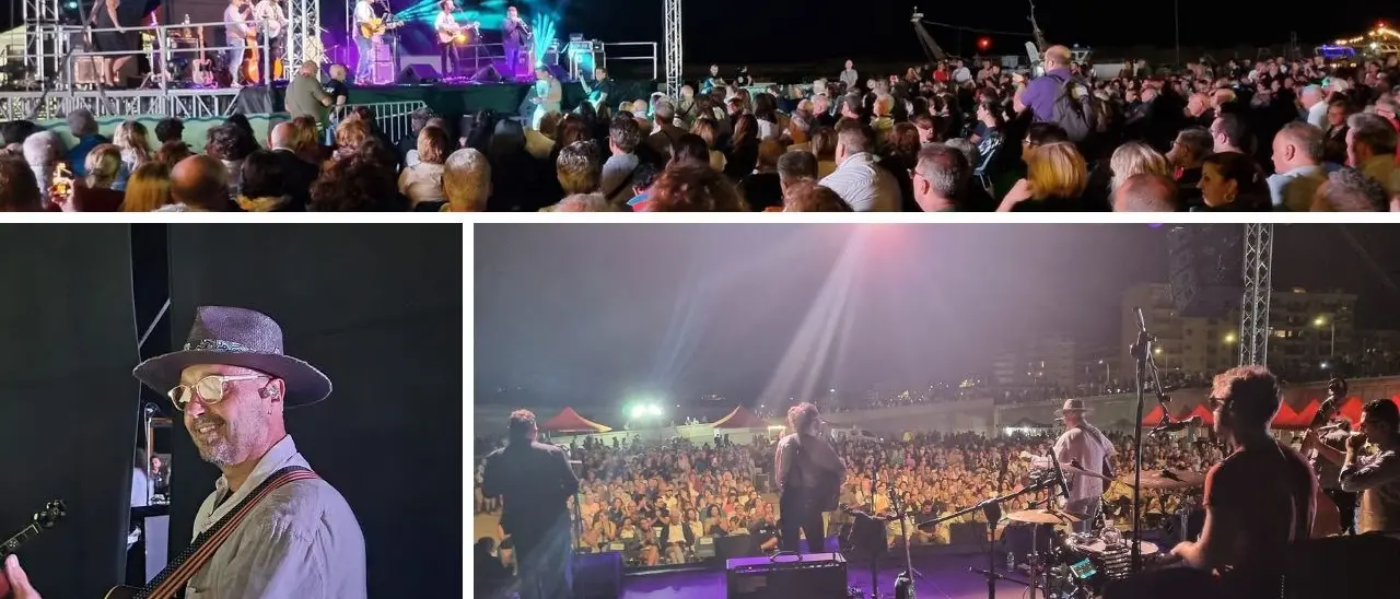 Joe Bastianich e La Terza Classe incantano il porto di Catanzaro: migliaia di fan in un viaggio oltreoceano